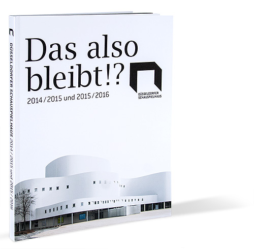 Düsseldorfer Schauspielhaus Abschiedsbuch